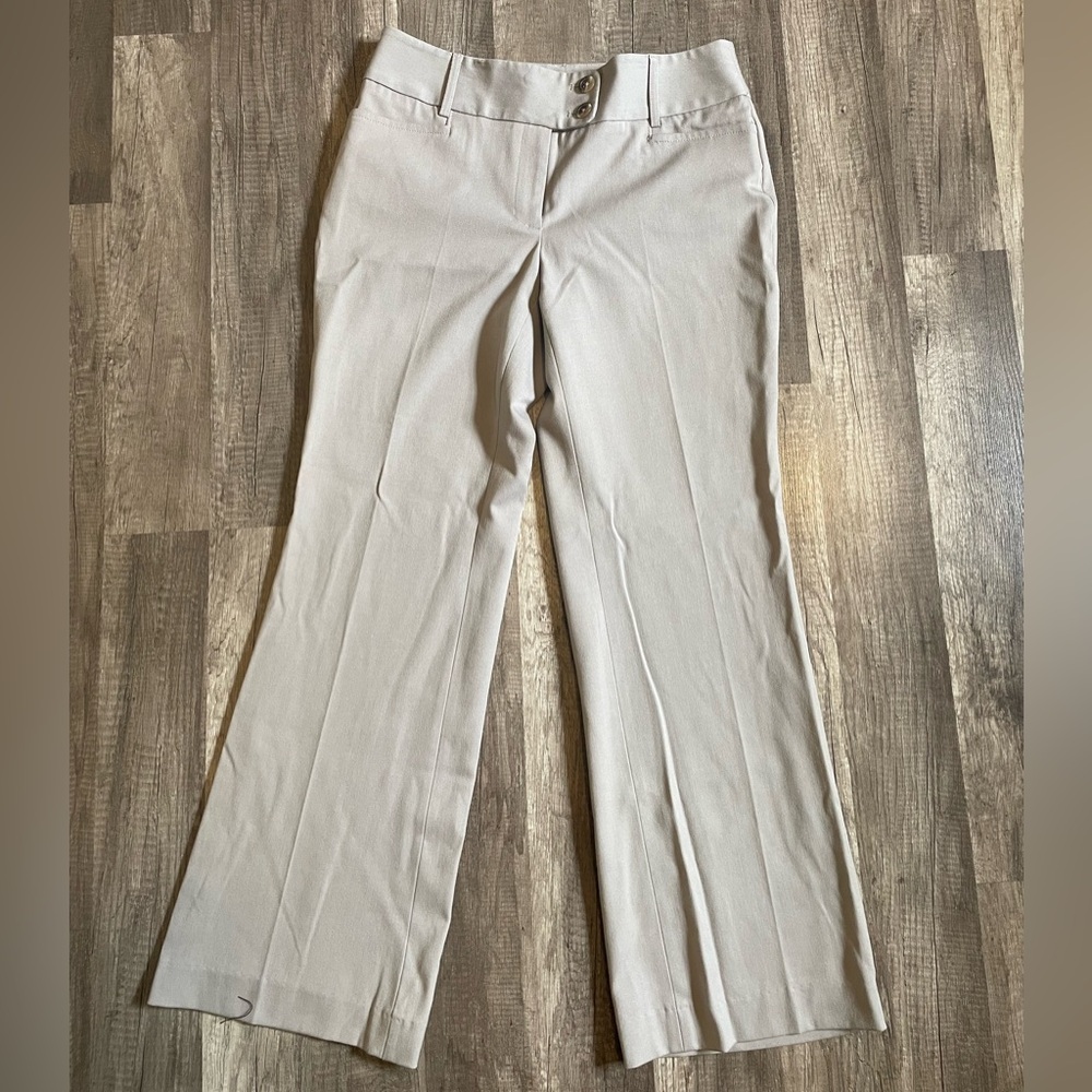 Rafaella wide legged light khaki dress pants-sz4P